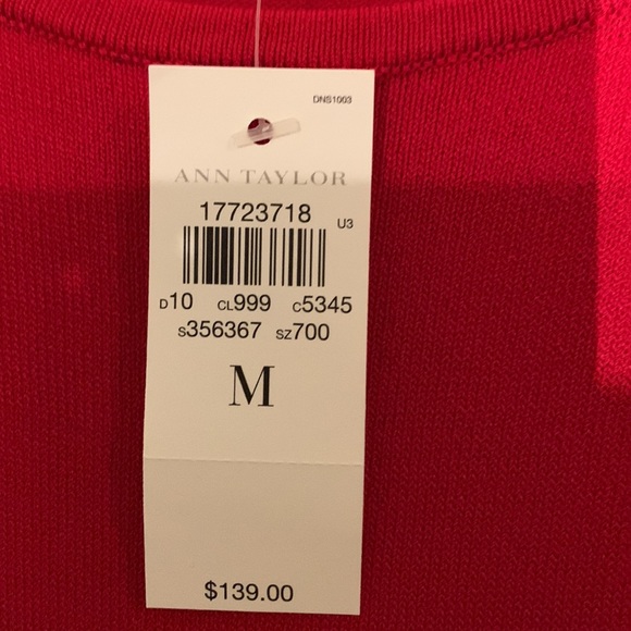 Ann Taylor red dress - Picture 5 of 5